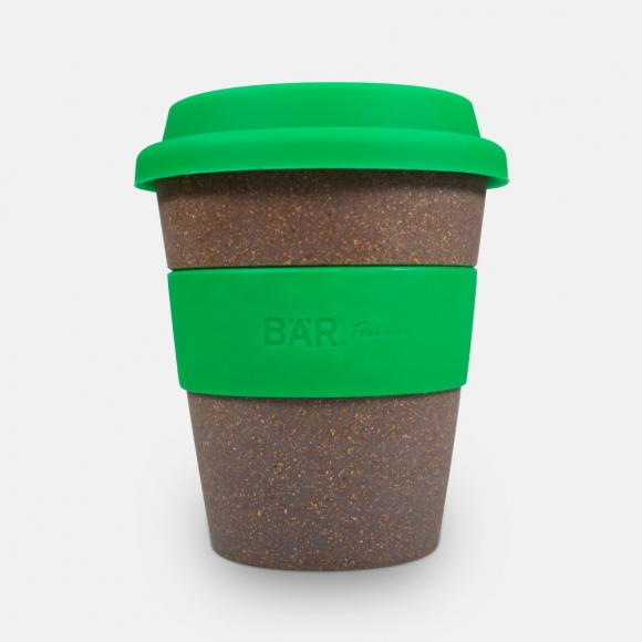 BÄR BÄR Bambusbecher - Grau / Grün BÄR BÄR Bambusbecher - Grau / Grün