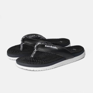 BÄR Fuwa Flip Flop Kenkoh Massage-Sandale - Schwarz BÄR Fuwa Flip Flop Kenkoh Massage-Sandale - Schwarz