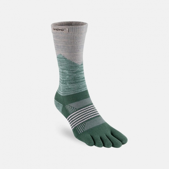 BÄR injinji Trail Zehensocken - Grün / Grau BÄR injinji Trail Zehensocken - Grün / Grau