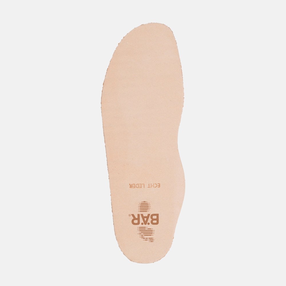 BÄR Ledereinlegesohle 2mm Schlank DA - Beige