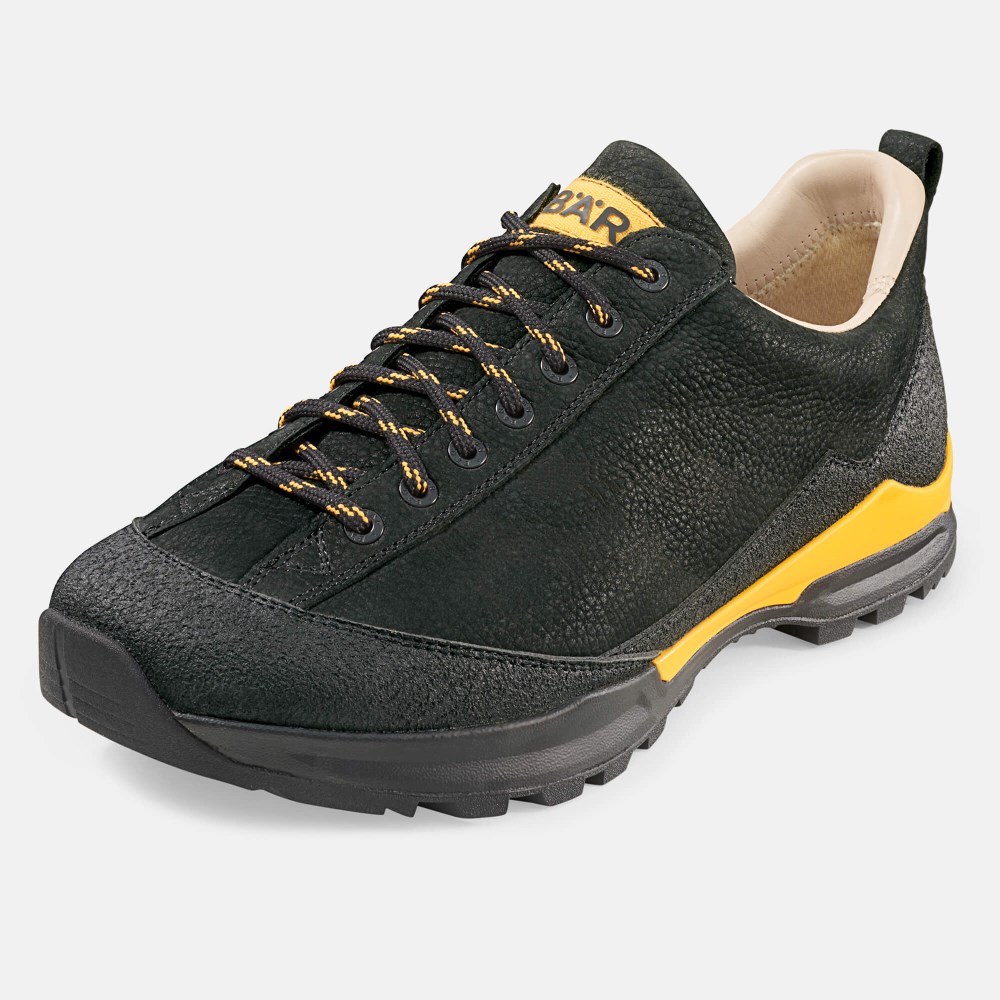 BÄR Bergkomfort Wanderschuh - Schwarz / Orange