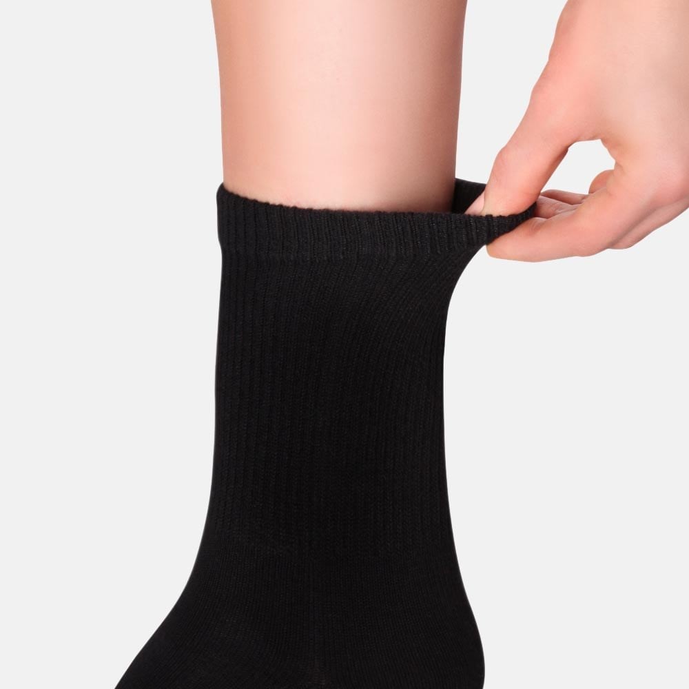 BÄR Zehensocken Relax Midi - Schwarz